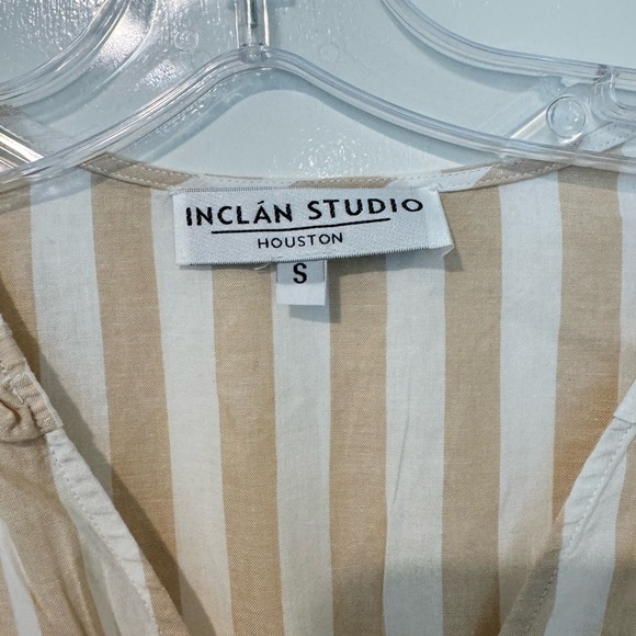 Inclan Studio striped blouse. Small - Picture 6 of 6